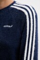 adidas Originals kardigán Fluffy Cardigan JW3644 sötétkék