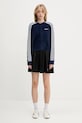 Джемпер adidas Originals Fluffy Cardigan JW3644 темно-синій
