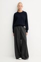 Bally sweter kaszmirowy WKN0BA granatowy AW25