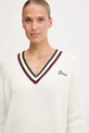 Светр із додаванням вовни Guess SABINA бежевий V5BR01.Z1152