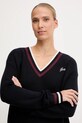 Sveter s prímesou vlny Guess SABINA tmavomodrá V5BR01.Z1152