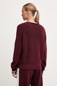 Odzież Guess sweter z dodatkiem wełny SABINA V5BR01.Z1152 bordowy