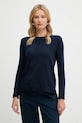 Odzież MM sweter bawełniany GAIA 2526366027600 granatowy