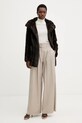 MM sweter wełniany ADRIA 2526366018600 beżowy AW25