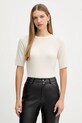 MM t-shirt wełniany YEN okrągły beżowy 2526366198600