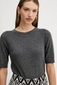 MM t-shirt wełniany YEN szary 2526366198600