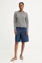 Бавовняний кардиган Weekend Max Mara ERITEA 2525346031600 темно-синій AW25