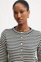 Бавовняний кардиган Weekend Max Mara ERITEA темно-синій 2525346031600