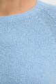 Weekend Max Mara sweter z domieszką wełny GHIACCI 2525366151600 niebieski
