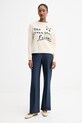 Weekend Max Mara sweter NESPOLA 2525366171600 beżowy AW25