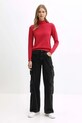 Tommy Jeans maglione in cotone DW0DW21672 rosa NC25