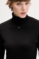Tommy Jeans sweter bawełniany czarny DW0DW21672
