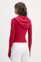 Odzież Tommy Jeans kardigan DW0DW21673 różowy