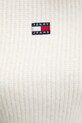 Tommy Jeans sweter z domieszką wełny DW0DW21677 beżowy