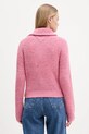 Odzież Tommy Jeans sweter z dodatkiem wełny DW0DW21686 różowy