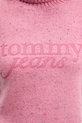 Tommy Jeans pulover din amestec de lână roz DW0DW21687