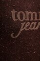 Tommy Jeans sweter z dodatkiem wełny DW0DW21687 brązowy