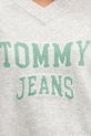 Tommy Jeans sweter z domieszką wełny szary DW0DW21711