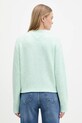 Odzież Tommy Jeans sweter z dodatkiem wełny DW0DW21782 turkusowy