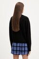 Odzież Tommy Jeans sweter z dodatkiem wełny DW0DW21782 czarny