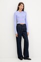 Tommy Jeans maglione DW0DW21829 violetto AW25