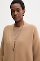 Weekend Max Mara cardigan din lână GODEZIA bej 2525346042600