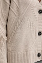 Weekend Max Mara cardigan din lână STALLO 2525346052600 bej