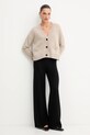 Weekend Max Mara kardigan wełniany FILMATO 2525346062600 beżowy AW25