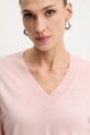 Шерстяной свитер Weekend Max Mara FIOCCHI розовый 2525366042600