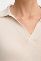Weekend Max Mara sweter wełniany CAPPA 2525366052600 beżowy