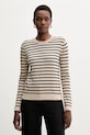 Weekend Max Mara pulover de mătase SICILIA subtiri bej 2525366082600