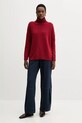 Weekend Max Mara gyapjú pulóver BORGIA 2525366112600 burgundia AW25