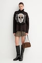 ZADIG&VOLTAIRE sweter wełniany KWSW02825 brązowy AW25