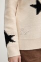 ZADIG&VOLTAIRE kardigan kaszmirowy KWCA01626 beżowy