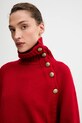 Pulover od kašmira ZADIG&VOLTAIRE crvena KWSW02793
