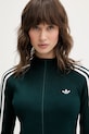 adidas Originals kardigan Slim Knit Tt zielony JY2599