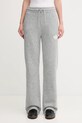 adidas Originals spodnie dresowe z domieszką wełny Knitted Pants dzianina szary KF2534