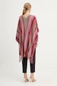 Odzież Missoni poncho z dodatkiem wełny POQYWMDA224 czerwony