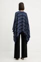 Одяг Вовняне пончо Missoni MA9EWODA413 темно-синій