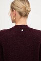 Patrizia Pepe cardigan cu alpaca burgundia 2K0323.K293