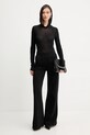 Patrizia Pepe body wełniane 2K0349.K034 czarny AW25