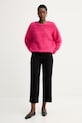 American Vintage maglione in lana NIB18A rosa AW25