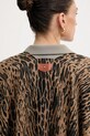 Liu Jo poncho brązowy 2F5032.T0300
