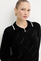 Liu Jo cardigan nero TF5032.MS63L