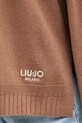 Vlněný svetr Liu Jo TF5180.MS026 hnědá