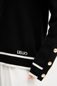 Πουλόβερ σε μείγμα μεταξιού Liu Jo TF5229.MS59L μαύρο
