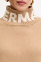 Μάλλινο πουλόβερ Ermanno Scervino 57TM027EO1 μπεζ