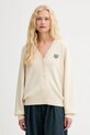 Îmbrăcăminte Kenzo cardigan de lână FF62CA7123LI bej