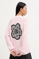 Îmbrăcăminte Kenzo cardigan din amestec de lână FF62CA7143LA roz