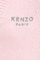 Kenzo kardigan z dodatkiem wełny FF62CA7143LA różowy